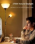 BoostArea Standing Lamp, 9W Torchiere Fl... - Image 6