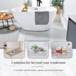 Quick Dry Stone Bath Mat for Bathroom an... - Image 8