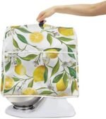 Annejudy Floral Lemon Print Stand Mixer Dust-proof... - Image 3