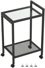 Waissdea 2-Tier Side Table，Mobile Side T... - Image 8