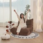 N&V Fireside Chair, Mid Century Armless ... - Image 4