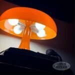 Lotus Atelier Orange Mushroom Lamp for R... - Image 6