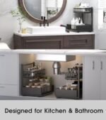 Under Sink Organizer, 2-Tier Height Adjustable Und... - Image 8