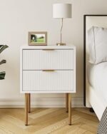 Nightstand, 2 Drawer Dresser for Bedroom... - Image 2