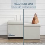 StorageBud Ottoman Bench with Removable ... - Image 6