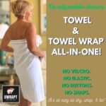 – All-in-One Towel & Tie Closure Towel Wrap for Wo... - Image 7