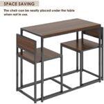 soges 3 Piece Dining Set, Small Kitchen ... - Image 6