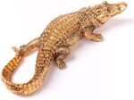 HAUCOZE Crocodile Sculpture Statue Moder... - Image 2