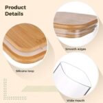 6 Pcs 17oz Glass Food Storage Jars, Pant... - Image 4