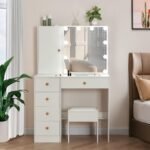 Modern Makeup Vanity with Lights, Vantiy... - Image 3