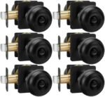 Haidms 6 Packs Black Door Knobs Interior... - Image 2