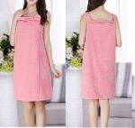 losofar Women's Towel Thick Bow Bath Skirt Bathrob... - Image 3