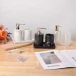 idestc® Bathroom Accessory Set with Loti... - Image 7
