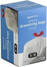 Amazon Basics Flextra Tall Kitchen Drawstring Tras... - Image 4