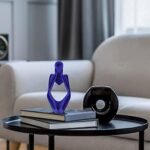 Living Room Decor, Flocked Thinker Statu... - Image 6