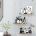 Fixwal Hanging Shelves for Wall, 3 Tier ... - Image 8