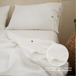 Simple&Opulence 100% Linen Sheet Set wit... - Image 6