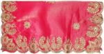 Medium Pooja Cloth Mat Aasan Pink Artifi... - Image 3