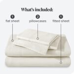 Bare Home Queen Sheet Set - Luxury 100% ... - Image 7