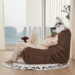 N&V Fireside Chair, Mid Century Armless ... - Image 5