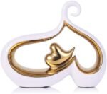 White Gold Home Decor Accent, Porcelain ... - Image 2