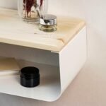 Floating Nightstand with Spruce Top | Mo... - Image 4
