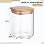 6 Pcs 17oz Glass Food Storage Jars, Pant... - Image 5