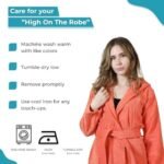 Bathrobe for Women, 100% Cotton Terry Bath Robe, W... - Image 6