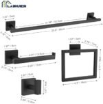 Lairuier 4-Piece Bathroom Hardware Acces... - Image 3