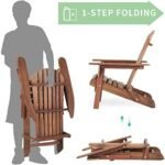 Half Pre-Assembled Folding Adirondack Ch... - Image 6