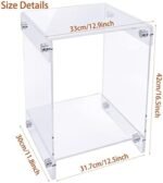 Sparkle Race Acrylic Side Table End Tabl... - Image 3