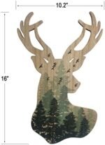 Limygus Wooden Deer Head Wall Decor Anim... - Image 8