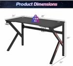 CHCDP 48" K Shape Gaming Desk Computer D... - Image 4