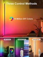 Corner Floor Lamp,65” Color Changing LED... - Image 4