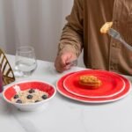 ZAROCRUS 12 Pcs Melamine Dinnerware Set,... - Image 5