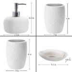 4PCS Ceramic Bathroom Accessories Set, W... - Image 9