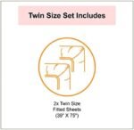 Ambesonne Animal Fitted Sheet Set, Takin... - Image 6