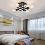 Eietonte Industrial 4-Light Semi Flush M... - Image 3