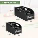 Set of 2 Seasoning Packet Organizer, Woo... - Image 8