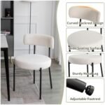 DYHOME Upholstered Dining Chairs Set of ... - Image 8