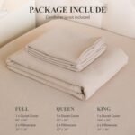 Duvet Cover Set 100% Washed Cotton Linen... - Image 7