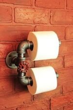 Galvanized Industrial Pipe Bathroom Fixtures SET o... - Image 7