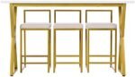Modern 4-Piece Counter Height Extra Long... - Image 7