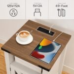 Nightstand with Charging Station, Framho... - Image 7
