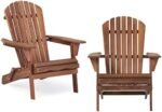 Half Pre-Assembled Folding Adirondack Ch... - Image 2