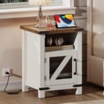 Nightstand with Charging Station, Framho... - Image 10