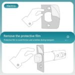 Heittis 4 Set Gold Door Handles Privacy ... - Image 9