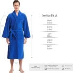 Bathrobe for Men-Classic Towels Bathrobe for men, ... - Image 6