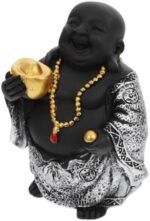 Amosfun Buddha Statue Ornament Monk Tea ... - Image 2