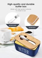 Butter Dish with Lid for Countertop Larg... - Image 5